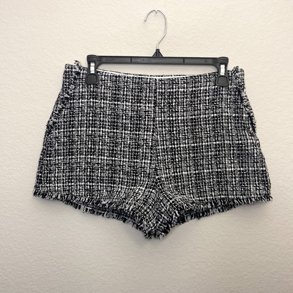 Mustard Seed Black & White Shorts